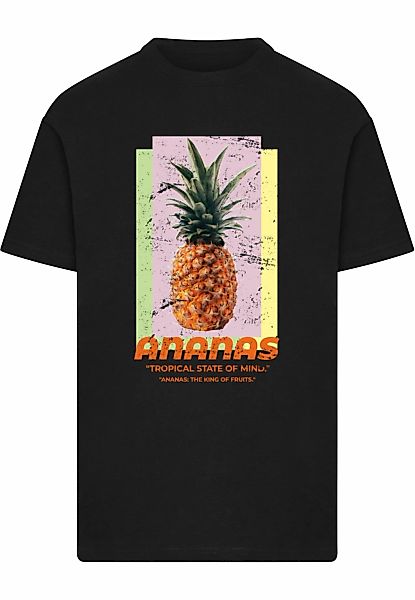 Merchcode T-Shirt "Merchcode Ananas Tee" 1 Stk. tlg. günstig online kaufen