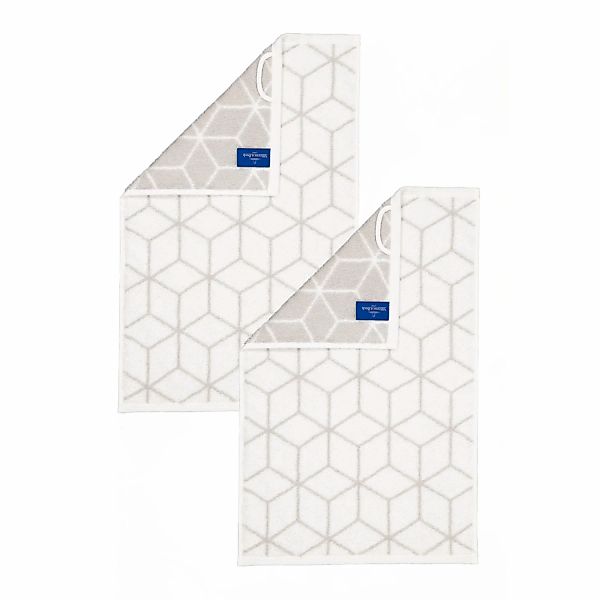 2 Stück Villeroy & Boch Gästetuch Coordinates 2557-76 white 30x50 günstig online kaufen