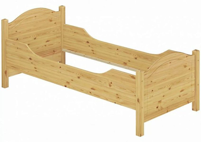 Erst-Holz® Überlanges Einzelbett 100x220 hohes Bettgestell Kiefer natur Gr. günstig online kaufen