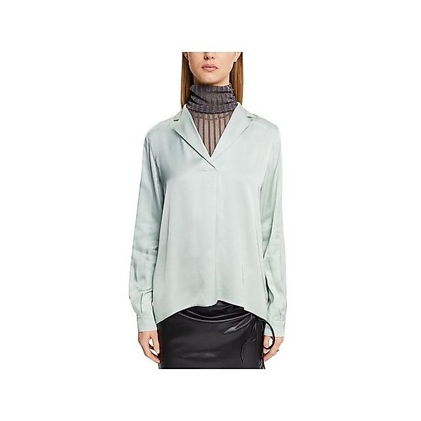 Esprit Langarmbluse Damen Langarmbluse für Damen in hell_grün (1-tlg) günstig online kaufen