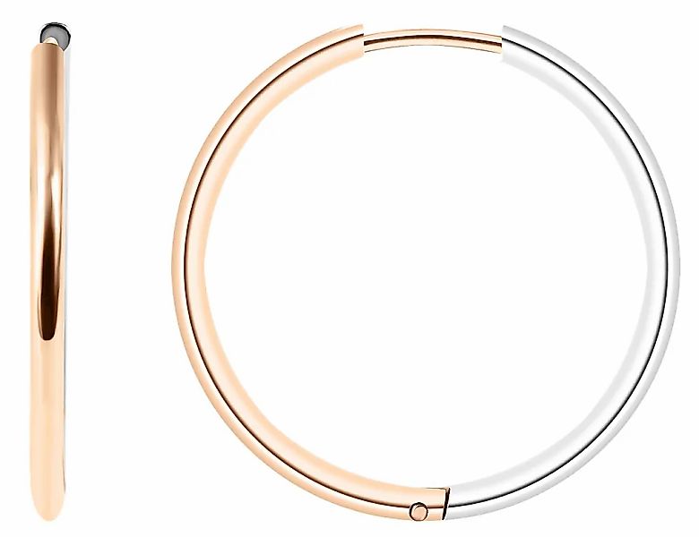 Adelia´s Paar Creolen "Damen Ohrringe – Creole aus Edelstahl" Perfekt zum V günstig online kaufen