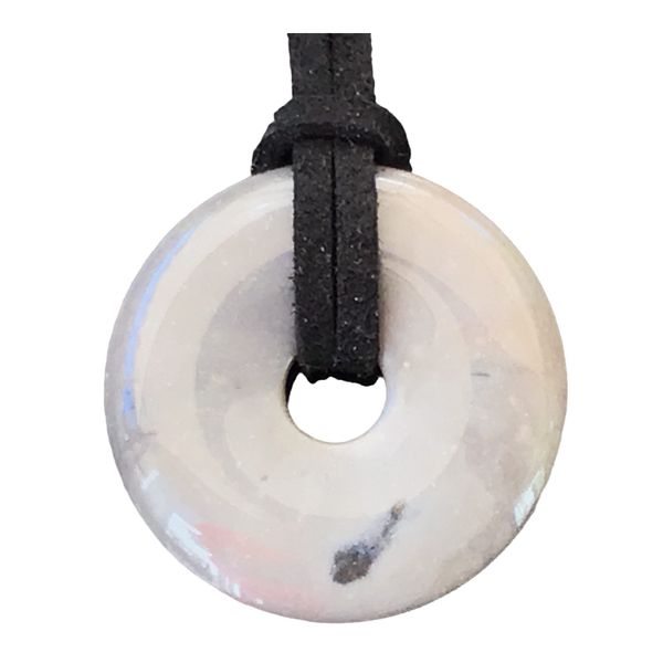 Steinfixx® Lange Kette echter Edelsteindonut 30 günstig online kaufen