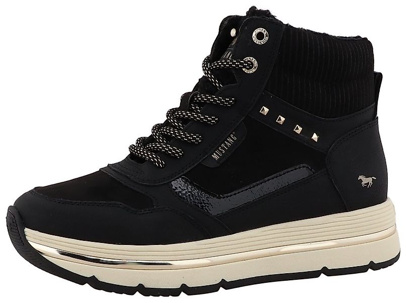 Mustang Shoes Noelle Winterboots Plateausneaker, Winterboots mit Warmfutter günstig online kaufen