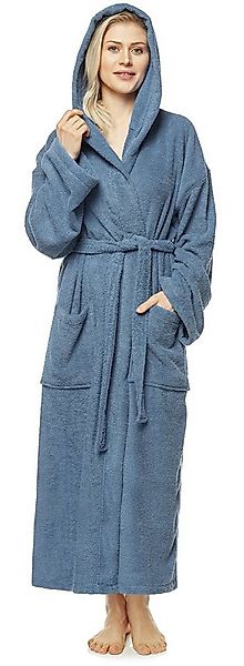 Arus Damenbademantel Astra, pflegeleicht, wadenlang oder extralang für Spa günstig online kaufen
