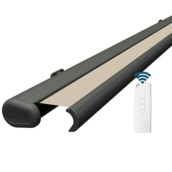 Eclipse Markise Elektrische Kassettenmarkise Gelenkarm Vollkassettenmarkise günstig online kaufen