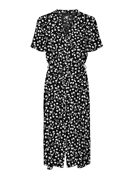 Vero Moda Shirtkleid Midi Blusen Kurzarm Tunika Dress VMVICA (lang) VMVICA günstig online kaufen