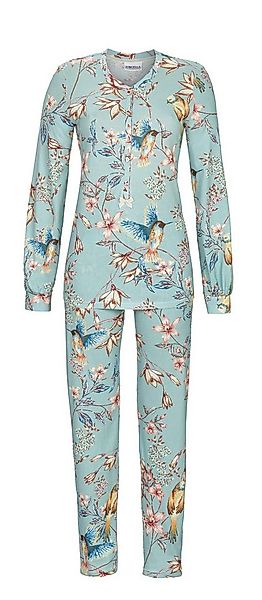 Ringella Pyjama - Schlafanzug mit Knopfleiste und Knopfmanschetten günstig online kaufen