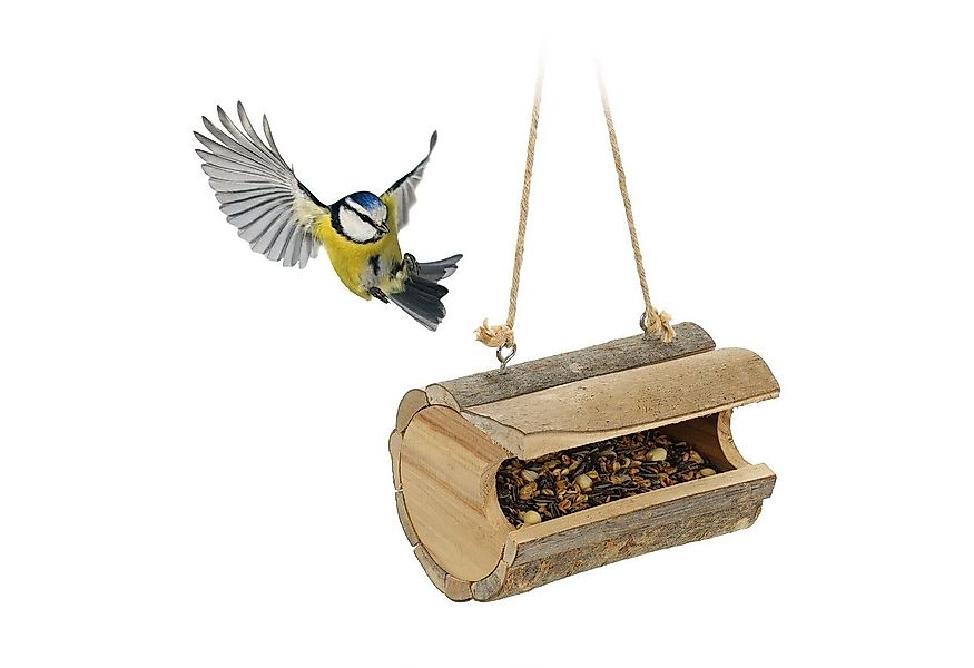 relaxdays Vogelhaus Vogelfutterhaus zum Aufhängen günstig online kaufen