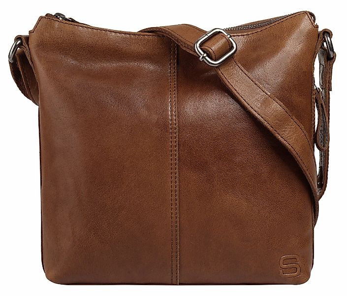 Spikes & Sparrow Umhängetasche echt Leder günstig online kaufen