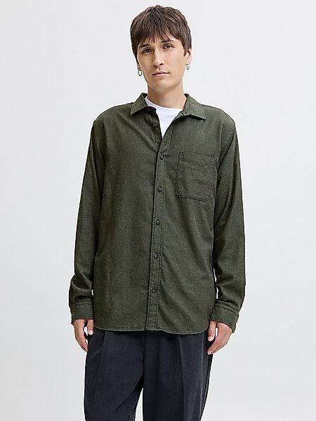 Jack & Jones Langarmhemd JJECLASSIC MELANGE SHIRT L/S NOOS günstig online kaufen