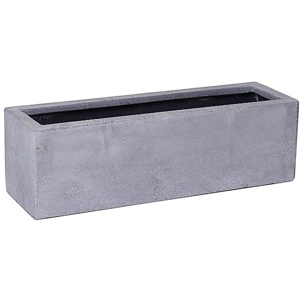 Vivanno Pflanzkasten Flobo 60 cm x 17 cm x 15 cm Betonoptik Grau günstig online kaufen