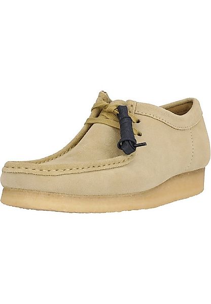 Clarks Wallabee Maple Schnürschuh mit unnachahmlicher Kreppsohle günstig online kaufen