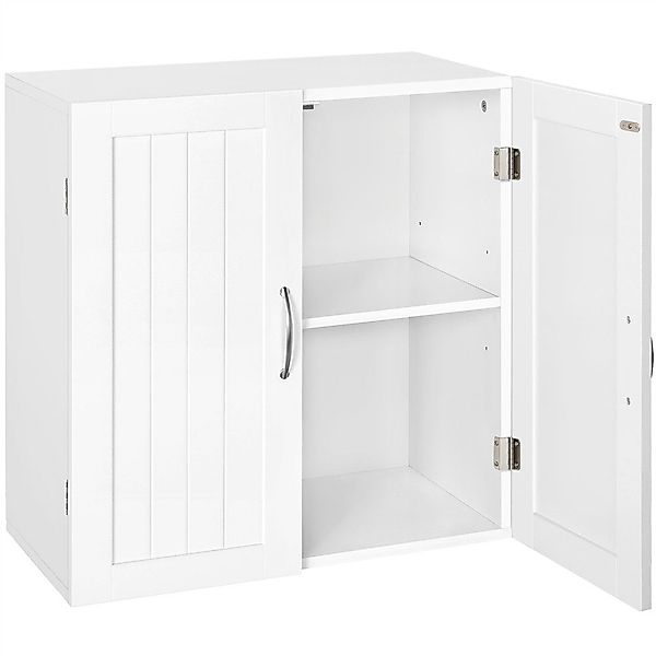 Yaheetech Hängeschrank Badkommode mit 2 Türen günstig online kaufen
