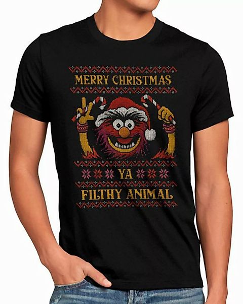 style3 T-Shirt Krümelmonster kekse sesamstraße plätzchen backen weihnachten günstig online kaufen