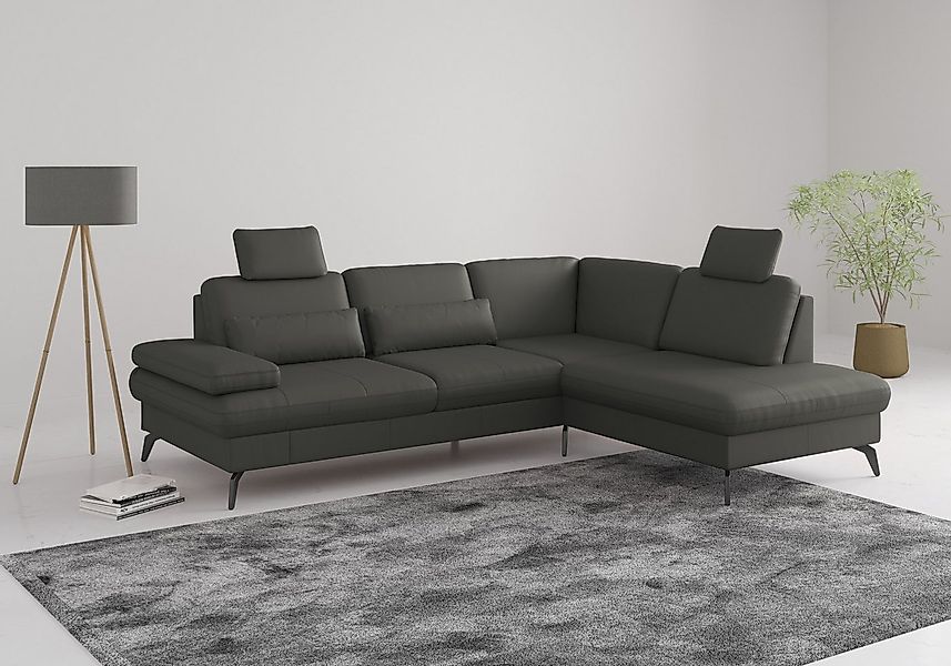 sit&more Ecksofa Morris L-Form, inkl. Sitztiefenverstellung, wahlweise mit günstig online kaufen