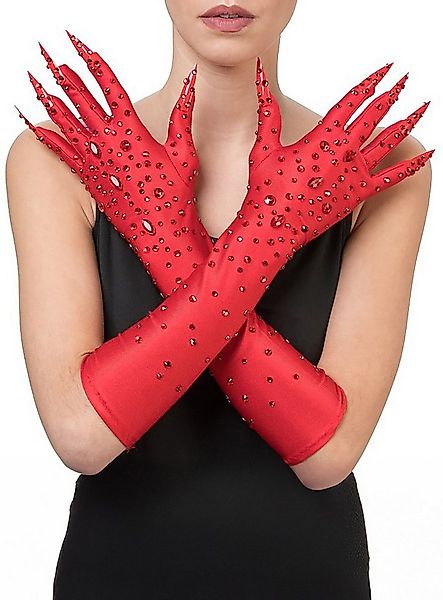 CHAKS Kostüm Diamond Devil Krallenhandschuhe, Diesen Klauen ist nicht zu tr günstig online kaufen