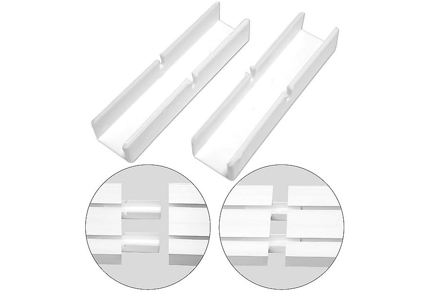 Bestlivings Gardinenstange, 1-läufig, Kunststoff, Verbinder für Kunststoff günstig online kaufen