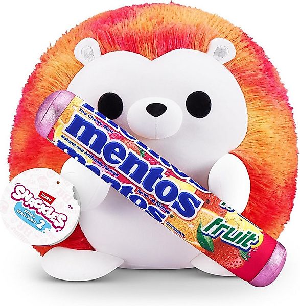 ZURU Plüschfigur ZURU - Snackles Igel in Rot-Orange mit Mentos Fruit, Serie günstig online kaufen