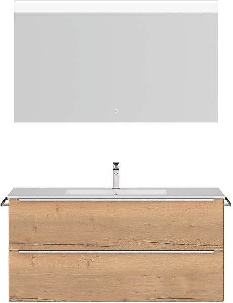 nobilia Badmöbel-Set "Levere", (2 St., vormontiert, mit Soft-Close), inkl. günstig online kaufen