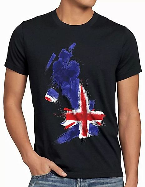 style3 T-Shirt Flagge England Fußball Sport Great Britain WM EM Fahne günstig online kaufen