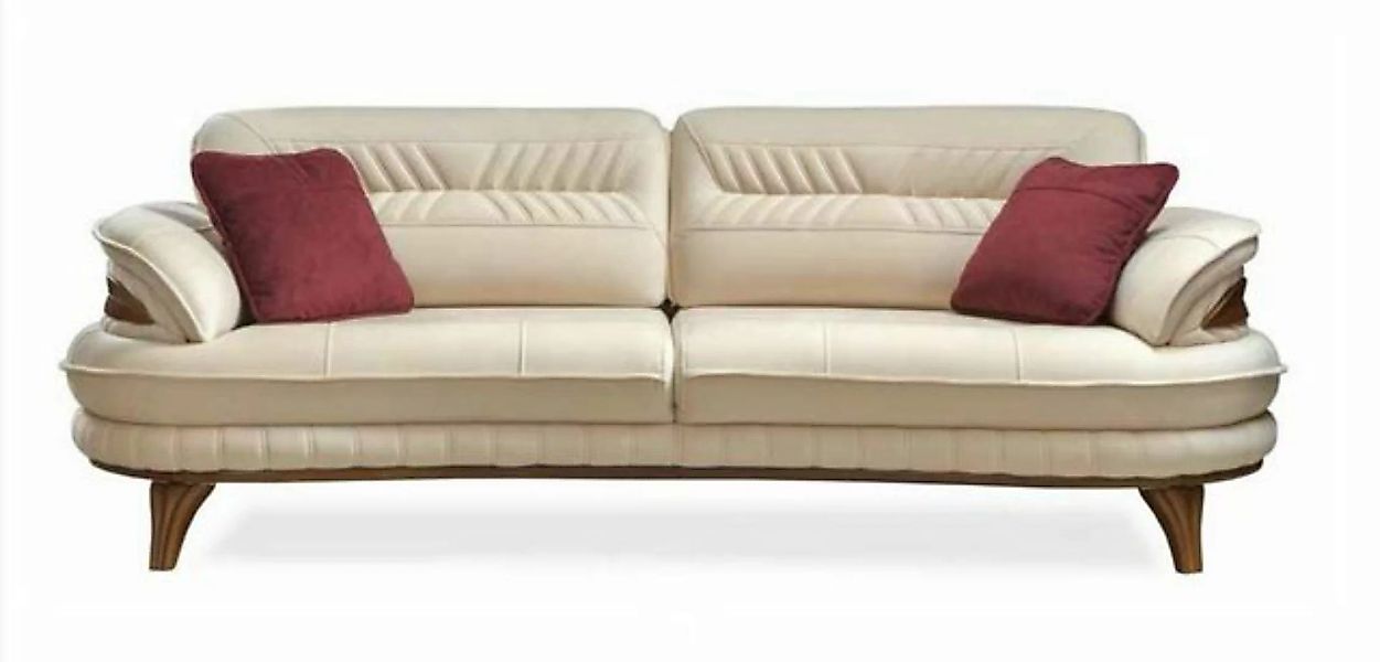 JVmoebel Sofa Sofa 3 Sitzer Couchen Sofas Art déco Neu Textil Luxus Couch P günstig online kaufen