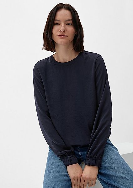 s.Oliver Langarmbluse Bluse Bluse in O-Shape günstig online kaufen