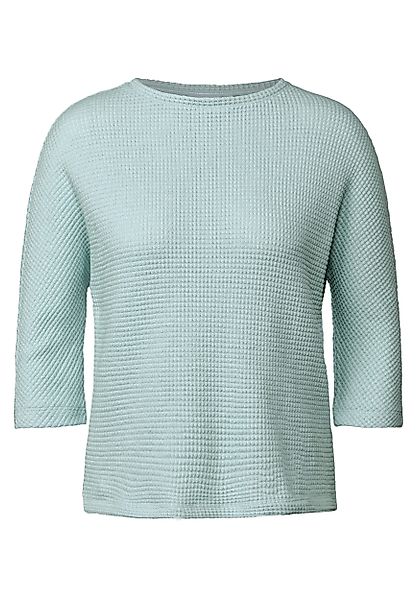 CECIL Shirtbluse Ajour Structure Shape günstig online kaufen