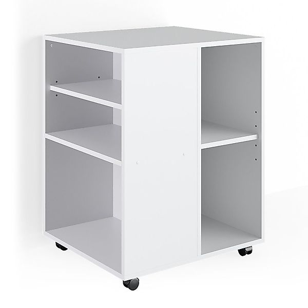 Vicco Rollcontainer, Weiß, 59 x 53 günstig online kaufen