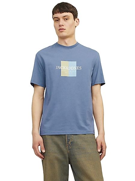 Jack & Jones Herren Rundhals T-Shirt JORFREDERIKSBERG - Relaxed Fit günstig online kaufen