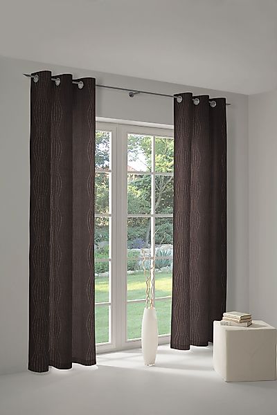 Wirth Vorhang "RICCIA" Ösen 1 Stk. tlg. günstig online kaufen