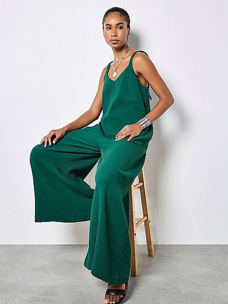 Apricot Jumpsuit Einfarbig günstig online kaufen