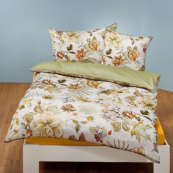 TRAUMSCHLAF Bettwäsche Herbst, Mako Satin, 2 günstig online kaufen