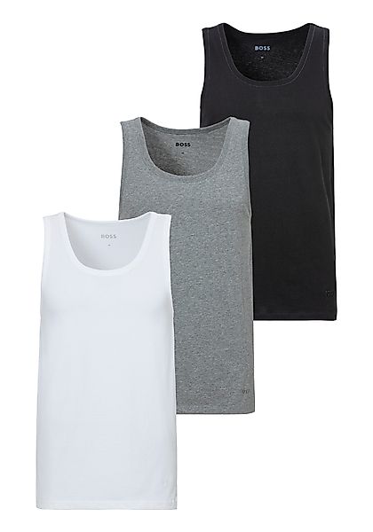 BOSS Unterhemd Tank Top 3P CO günstig online kaufen
