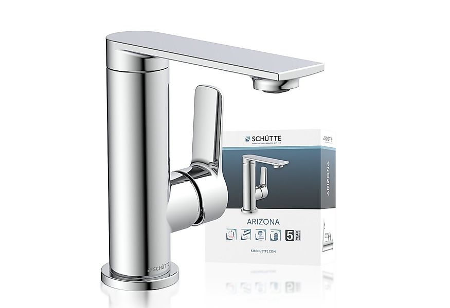 Schütte Waschtischarmatur ARIZONA Wasserhahn Ablaufgarnitur Exzenter Energi günstig online kaufen