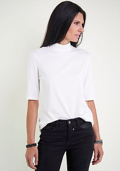 Seidel Moden Stehkragenshirt im hüftlangen Schnitt, günstig online kaufen