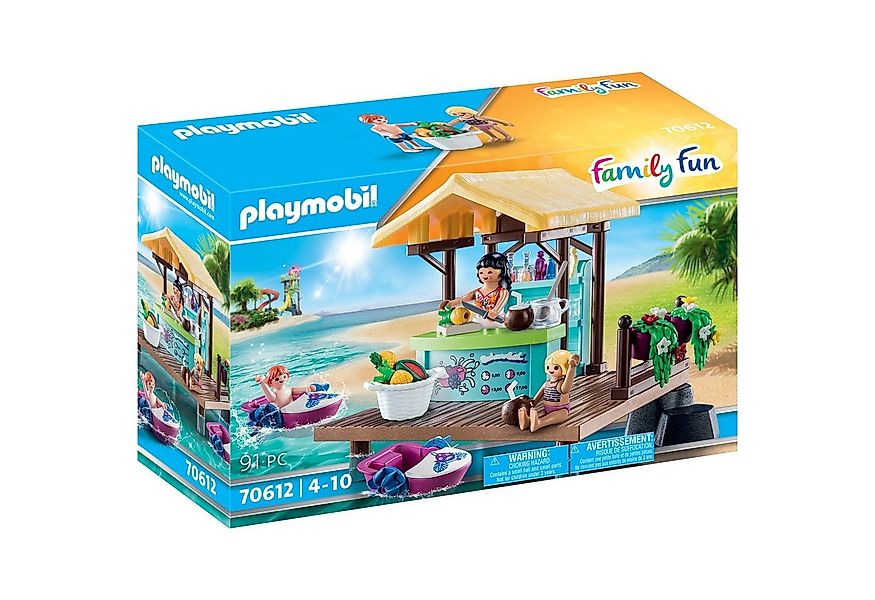 Playmobil® PLAYMOBIL Family Fun Paddleboot-Verleih mit Konstruktionsspielst günstig online kaufen