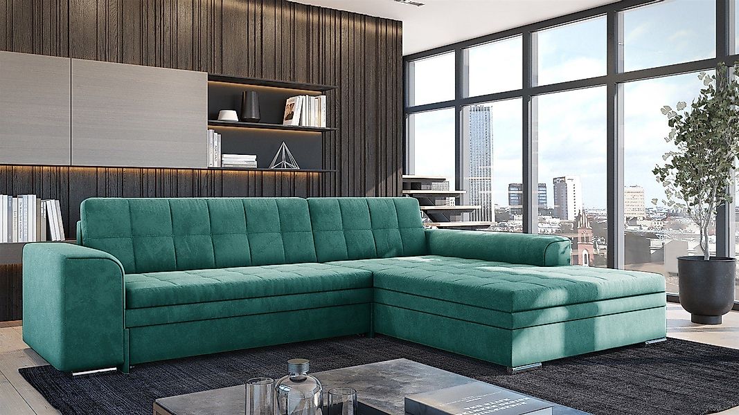 Fun Möbel Ecksofa Sofa SARRA Ottomane günstig online kaufen