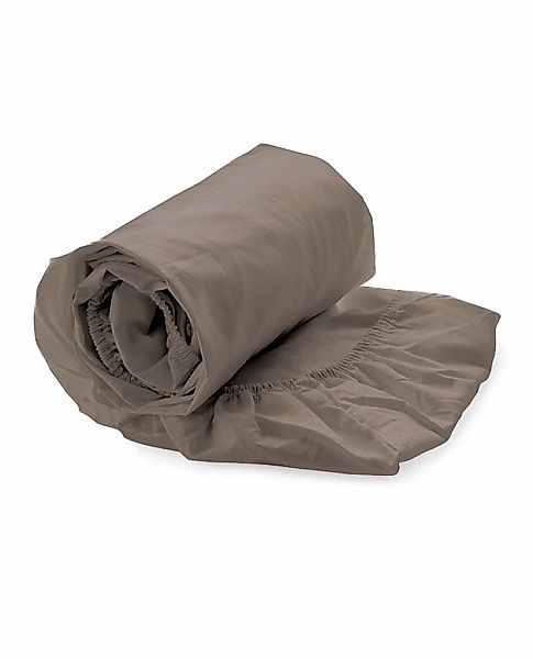 Heckett and Lane Spannbettlaken Elementi, Mako-Satin, günstig online kaufen