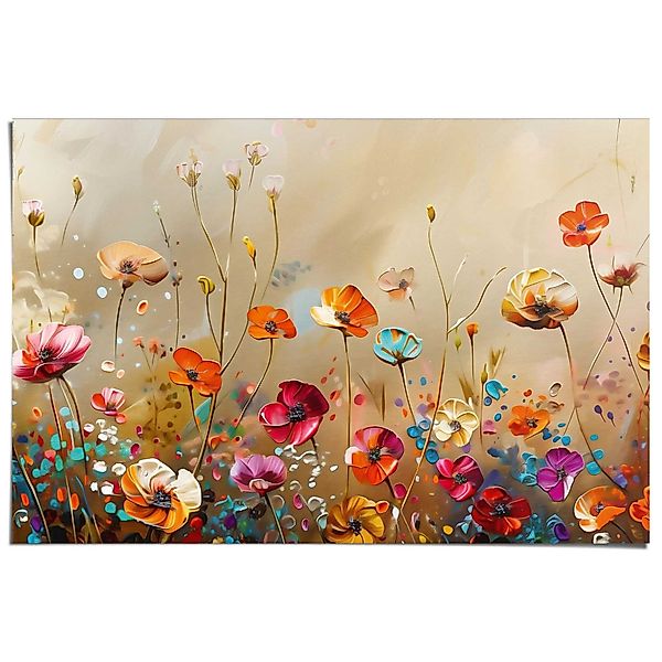 Reinders! Poster Sommerliches Blumenfeld günstig online kaufen