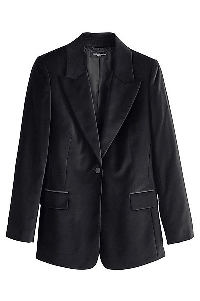 Next Jackenblazer Einreihiger Tabitha Simmons Samtblazer, Baumwolle (1-tlg) günstig online kaufen