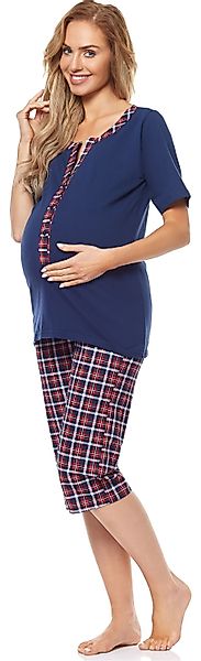 Be Mammy Umstandspyjama Damen Schlafanzug Stillpyjama günstig online kaufen