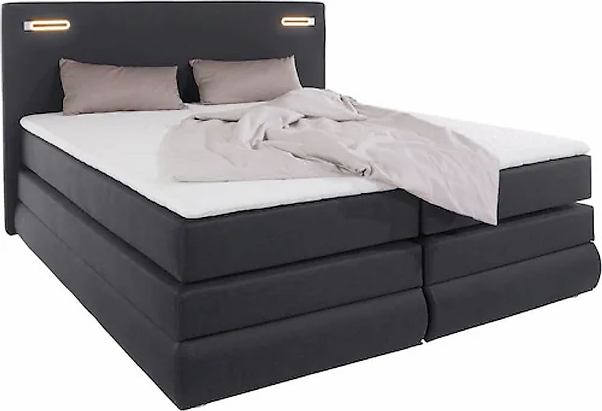 COLLECTION AB Boxspringbett »Ninoni« inkl. Bettkasten, Topper und wahlweise günstig online kaufen