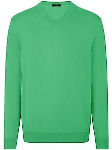 V-Pullover Peter Hahn grün günstig online kaufen