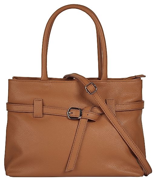 Cluty Henkeltasche echt Leder, Made in Italy günstig online kaufen