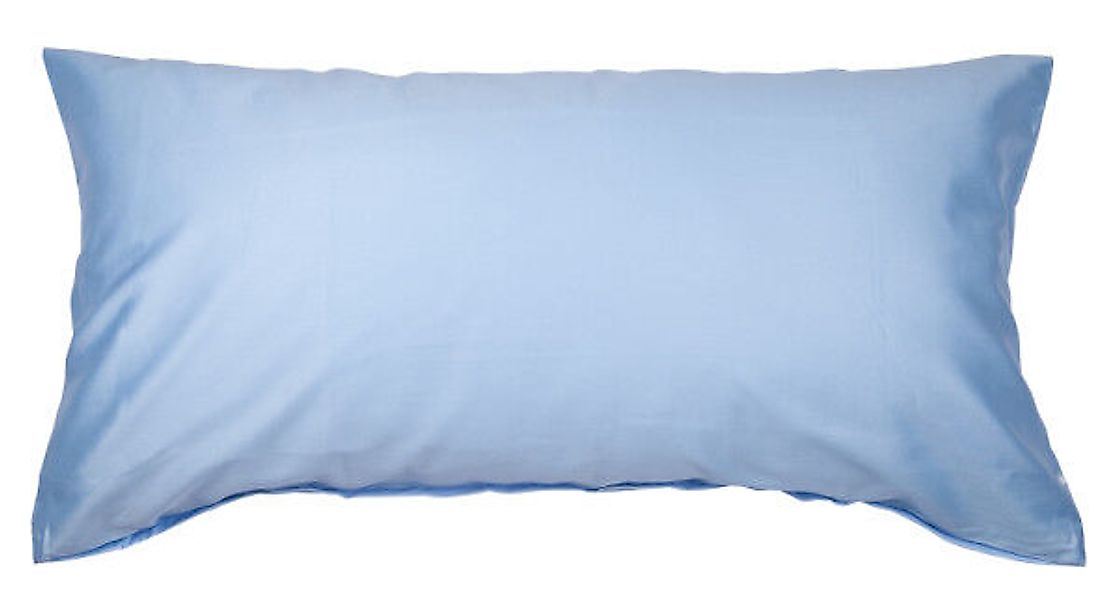 Janine Janine Mako-Satin Bettwäsche Colors 31001 hellblau Größe:  60x40 cm günstig online kaufen