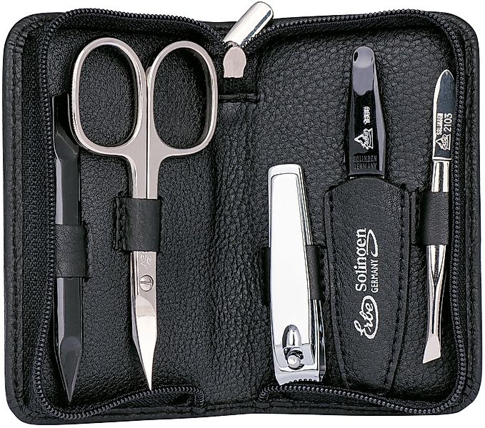 ERBE Maniküre-Etui Siena, 5 tlg., Lederetui günstig online kaufen