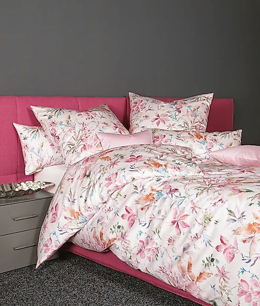 Janine Bettwäsche »Mako-Satin45096 01«, mit Reissverschluss günstig online kaufen