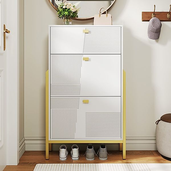 Merax Schuhschrank mit 2 Klapptüren und günstig online kaufen
