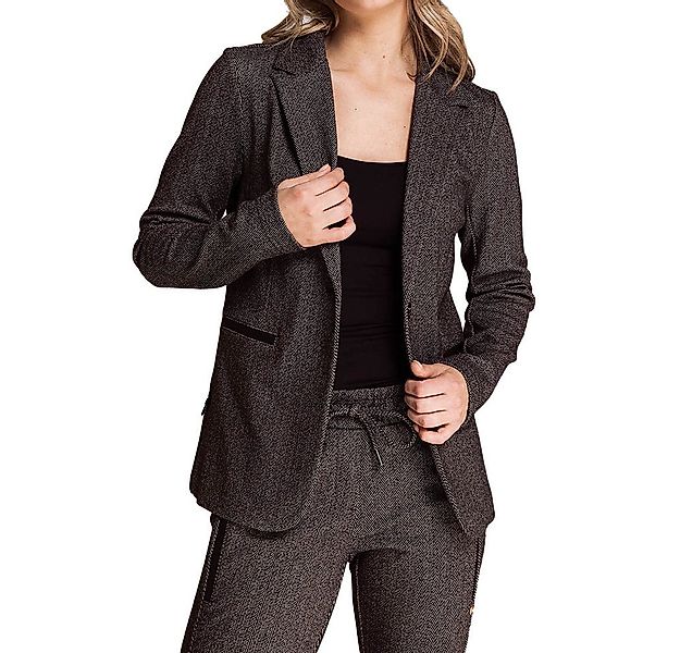 Zhrill Longblazer ZHSALMA LONG - Herringbone-/Fischgrätenmuster günstig online kaufen