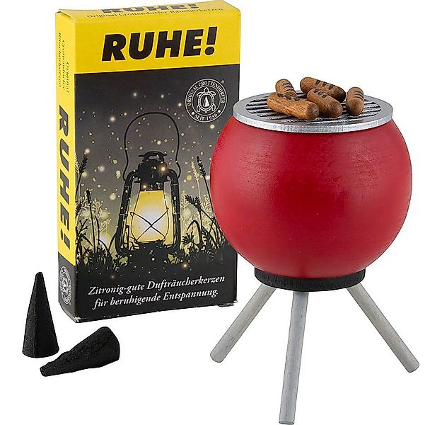 Seiffener Volkskunst Räuchermännchen Set Räucher-Grill mit Bratwürstchen, r günstig online kaufen